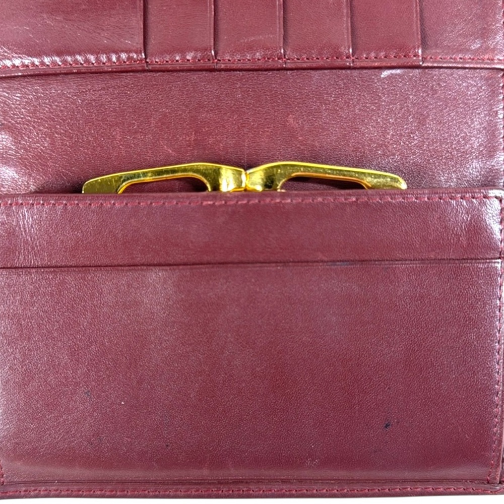 Cartier Trifold Snap Button Wallet with Kiss-Lock - Picture 9 of 16